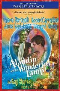Aladdin and his Wonderful Lamp Tim Burton 1984 Affiche canal12