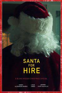 SANTA FOR HIRE Blake RIDDER 2020 LONDRES ANGLETERRE ROYAUME-UNI canal12 Affiche