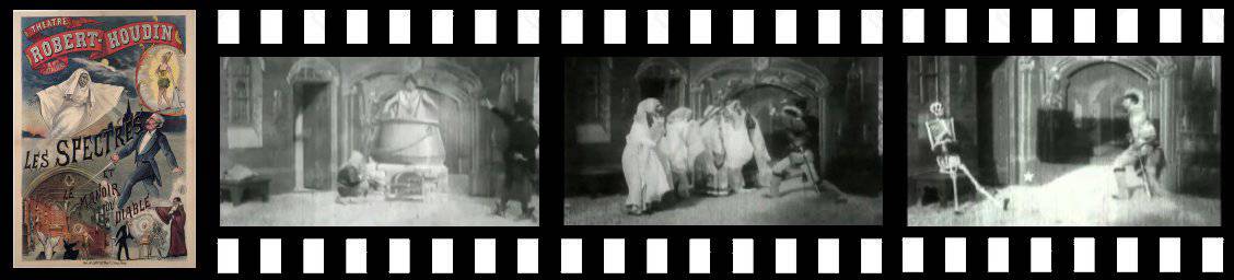 bande cine Le Manoir du Diable Georges Méliès 1896 short film canal12